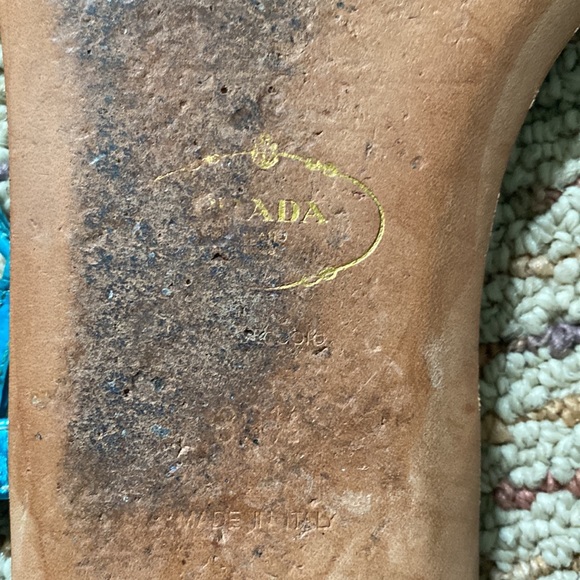 Prada sandal sz 39.5 - Picture 9 of 9
